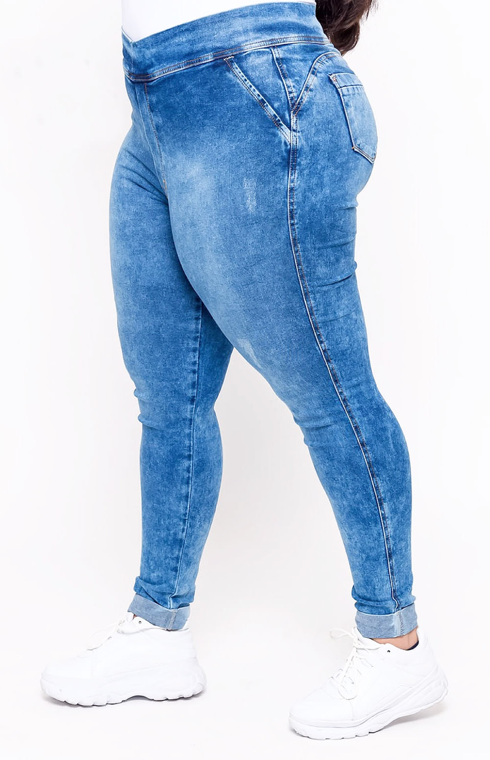 Calça Jeans Plus Size - Extreme Power Comfy Safira