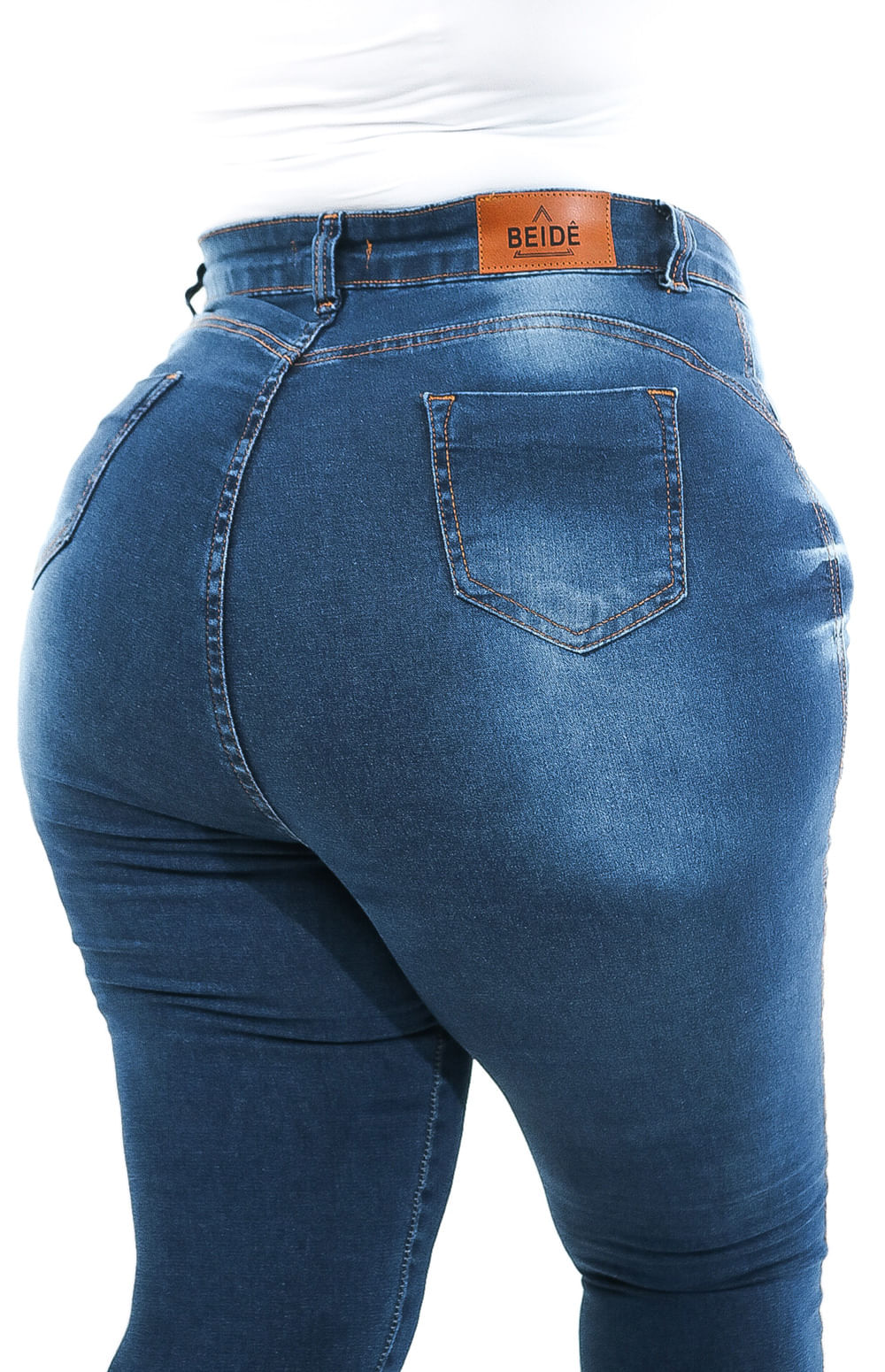 Calça Jeans plus size Ref.4052